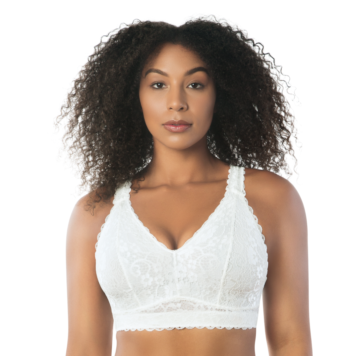 Adriana Lace Bralette - P5482 - Pearl White Bras & Lingerie - Bras - Bralettes PARFAIT WHITE 30D