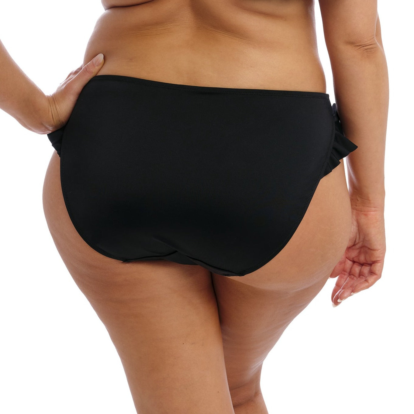 Plain Sailing High Leg Ruffle Brief - ES7288 Swim - Bottoms - Bikini ELOMI SWIM