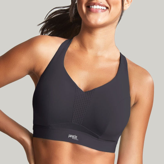 Ultra Perform Non Padded Wired Sports Bra - 5022 - Black Bras & Lingerie - Bras - Sports Bras Panache 34E BLACK