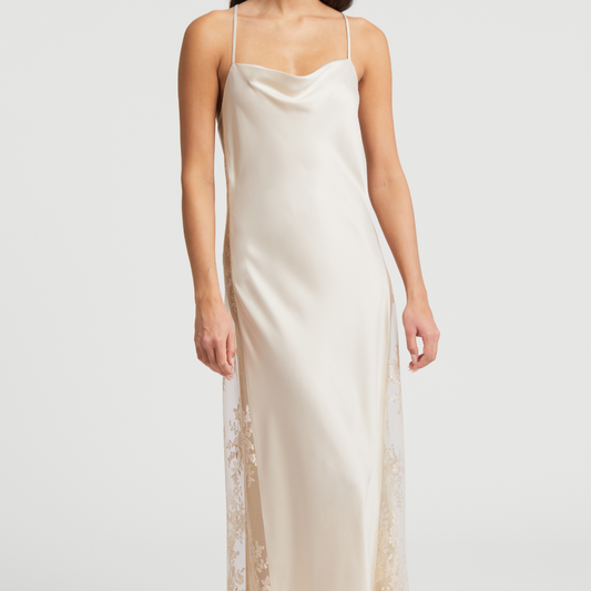 Darling Gown - 219 Sleep & Lounge - Sleep - Gowns Rya Collection CHAMPAGNE XS 