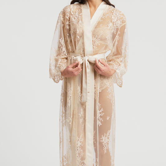 Darling Robe - 220 - Champagne Sleep & Lounge - Sleep - Robes & Kimonos Rya Collection CHAMPAGNE XS/S 
