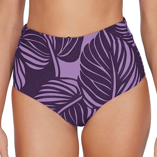 Capri High Waist - 310B - Mystic Palms Swim - Bottoms - High Waist Sunsets, Inc.