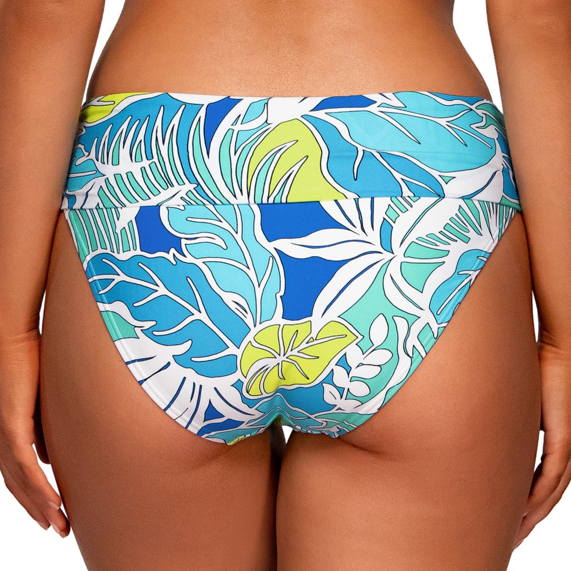 Hannah High Waist - 33B - Kailua Bay Swim - Bottoms - High Waist Sunsets, Inc.   