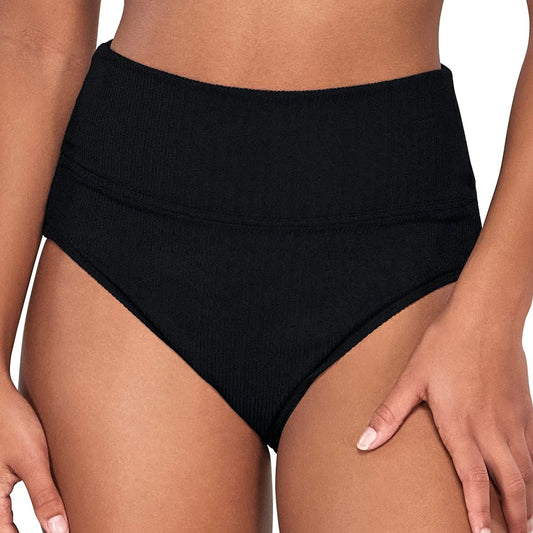 Hannah High Waist - 33B - Black Pacifica Swim - Bottoms - High Waist Sunsets, Inc.