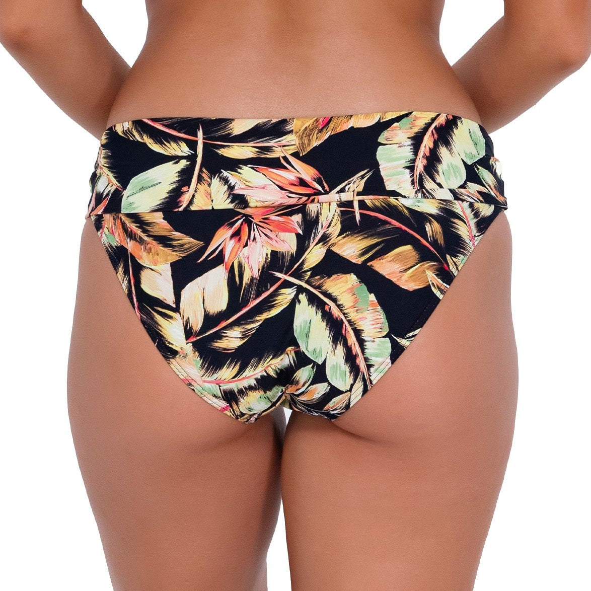 Hannah High Waist - 33B - Retro Retreat Swim - Bottoms - High Waist Sunsets, Inc.   