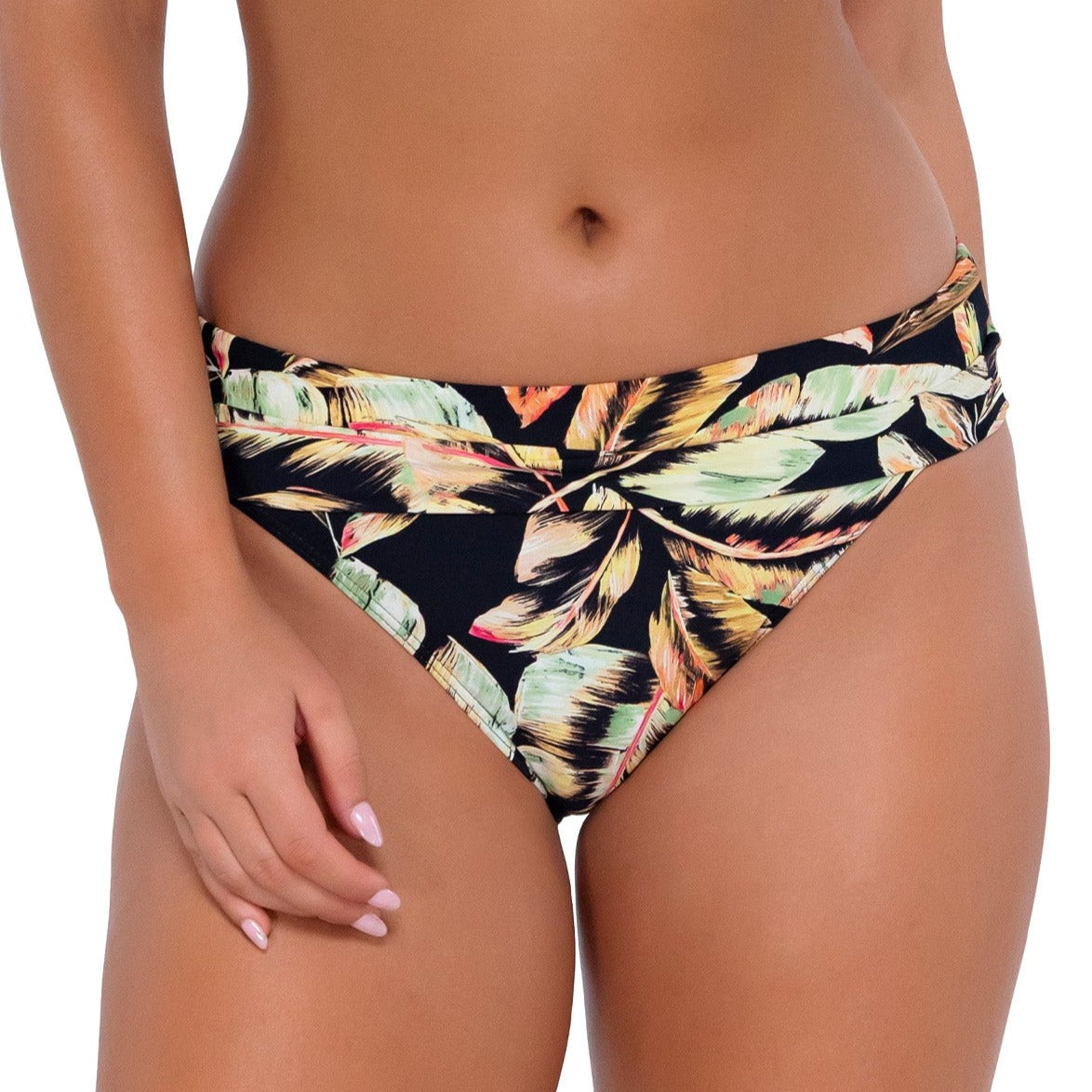 Hannah High Waist - 33B - Retro Retreat Swim - Bottoms - High Waist Sunsets, Inc.   