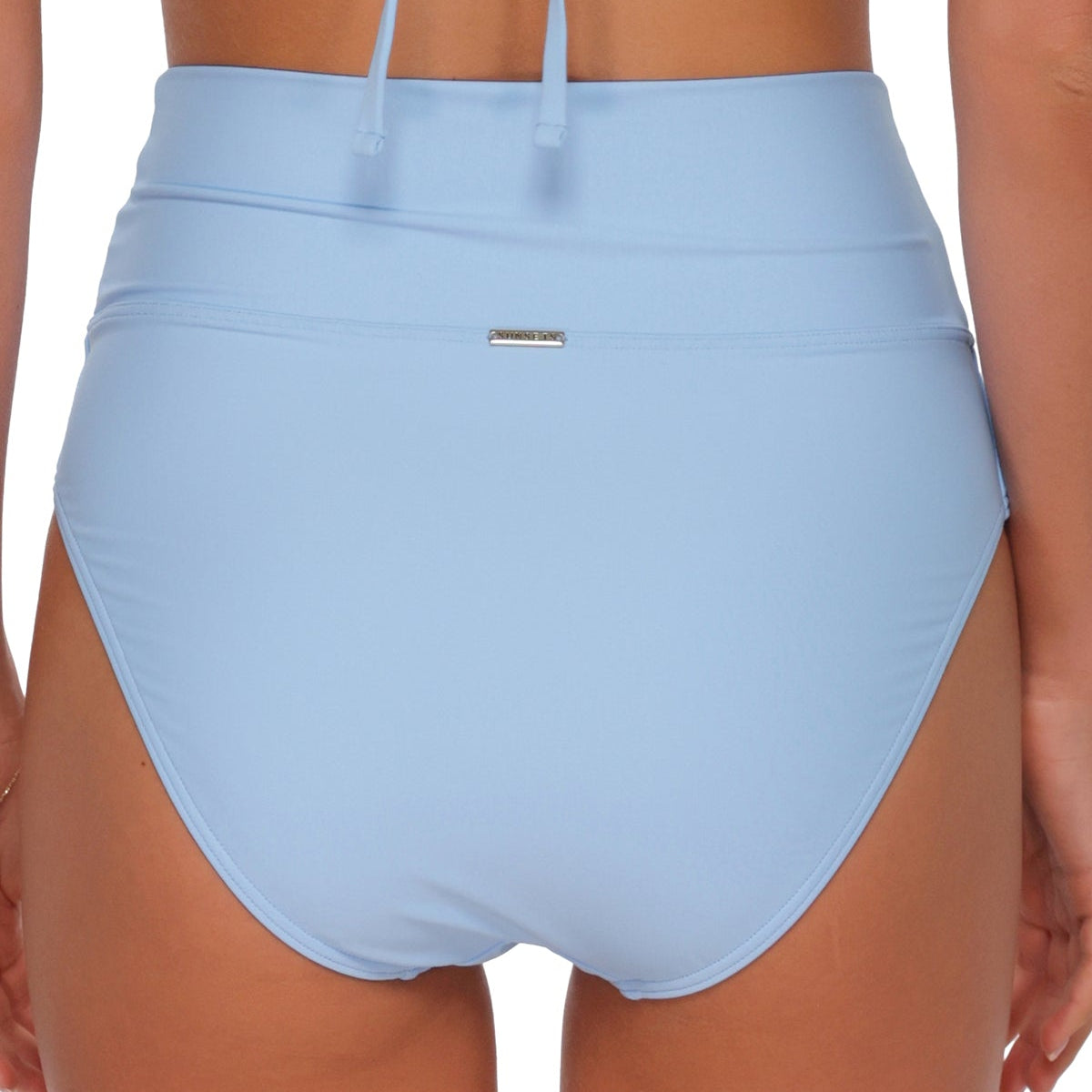 Hannah High Waist - 33B - Blue Whisper Swim - Bottoms - High Waist Sunsets, Inc.