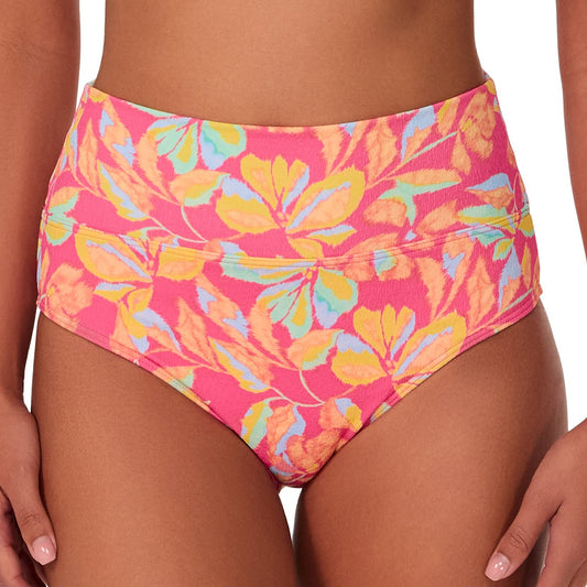 Hannah High Waist - 33B - Magic Hour Crepe Swim - Bottoms - High Waist Sunsets, Inc.