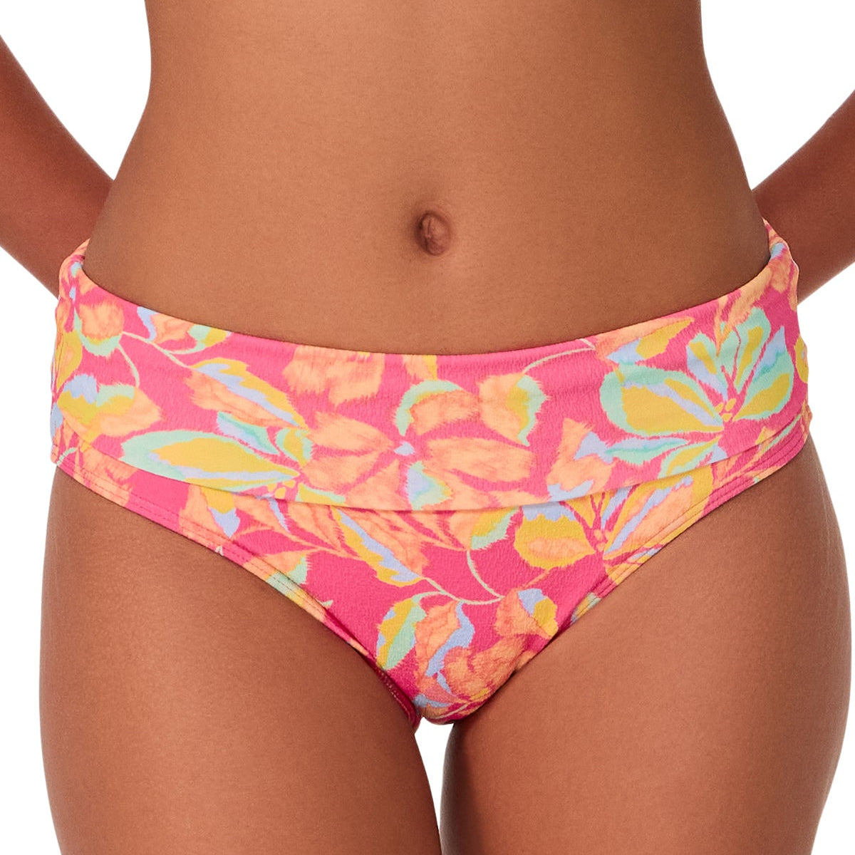 Hannah High Waist - 33B - Magic Hour Crepe Swim - Bottoms - High Waist Sunsets, Inc.