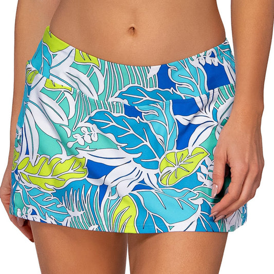 Sporty Swim Skirt - 40B - Kailua Bay Swim - Bottoms - Skirt Sunsets, Inc. MULTI XS 