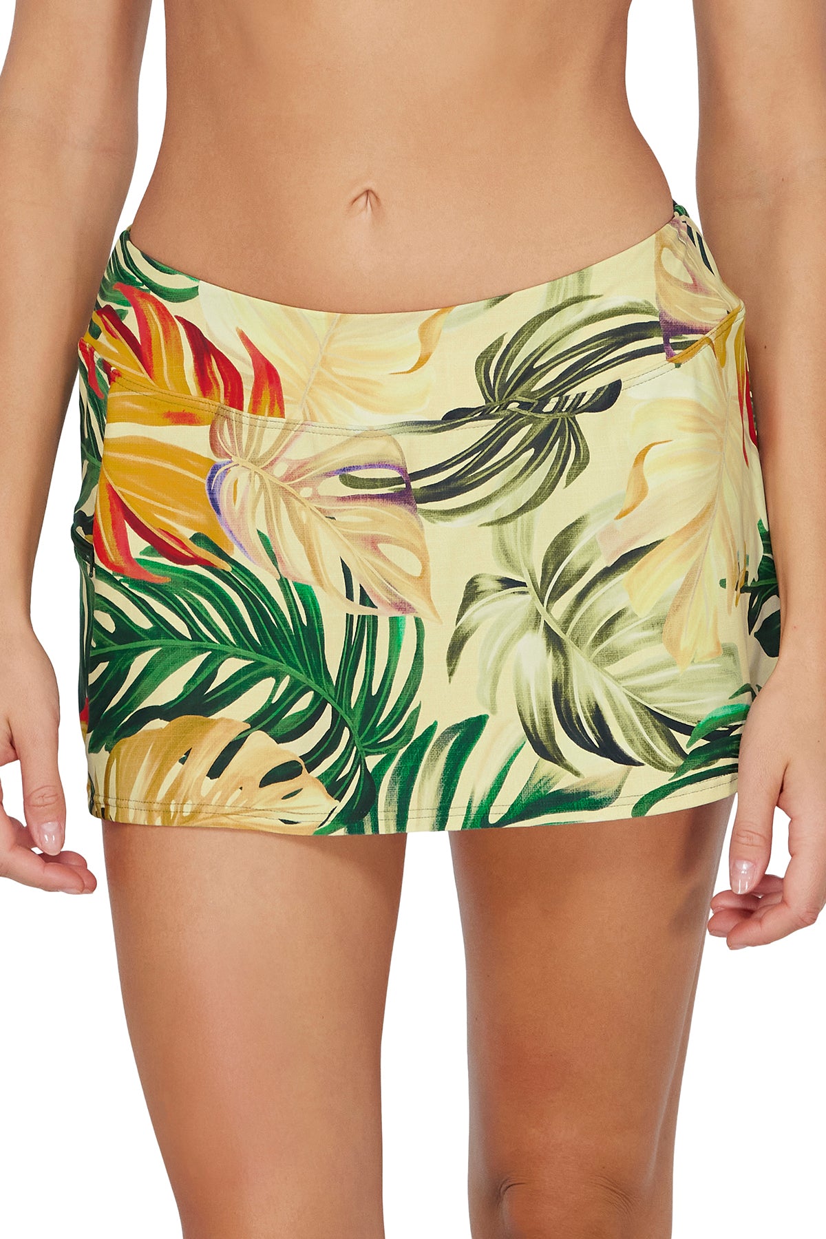 Sporty Swim Skirt - 40B - Amber Oasis Swim - Bottoms - Skirt Sunsets, Inc.