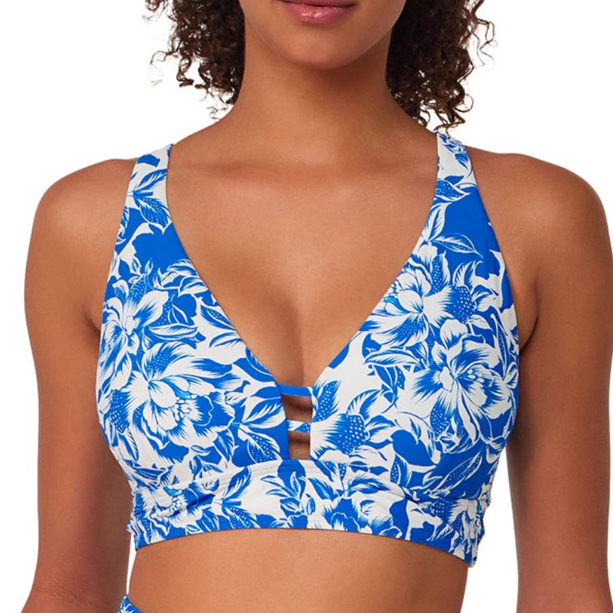 Natalie Bikini Top - 506 - Chelsea Petals Swim - Tops - Bikinis Sunsets, Inc.