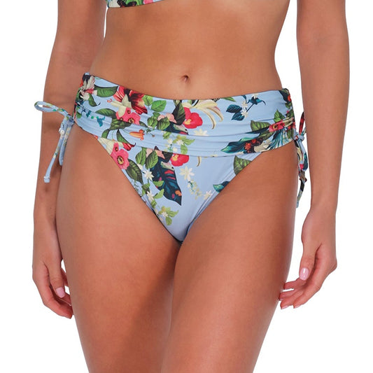 Darci High Waist - 282B - Budding Romance Swim - Bottoms - High Waist Sunsets, Inc.