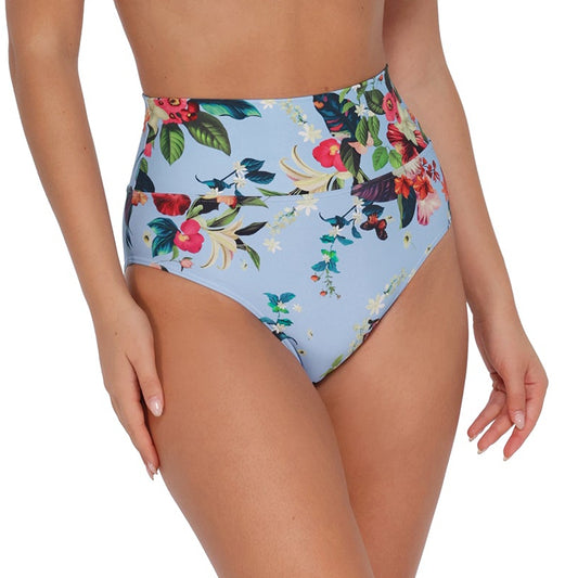 Hannah High Waist - 33B - Budding Romance Swim - Bottoms - High Waist Sunsets, Inc.
