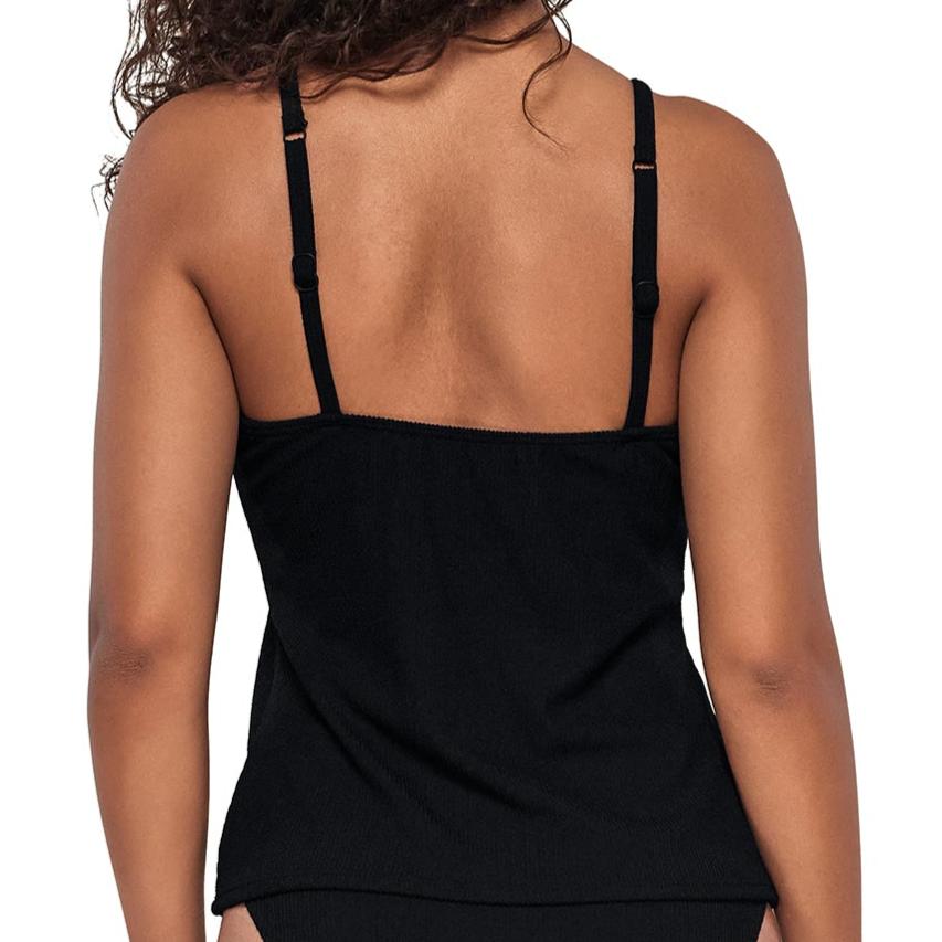 Coralie Tankini - 723 - Black Pacifica Swim - Tops - Tankinis Sunsets, Inc.