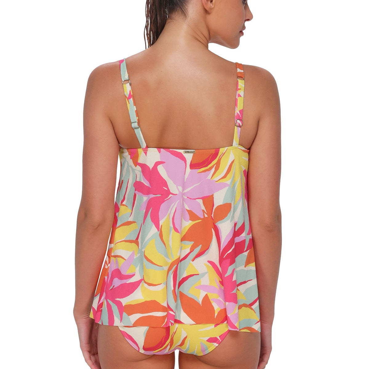 Elena Tankini Top - Tropicolor Crepe - 763 Swim - Tops - Tankinis Sunsets, Inc.