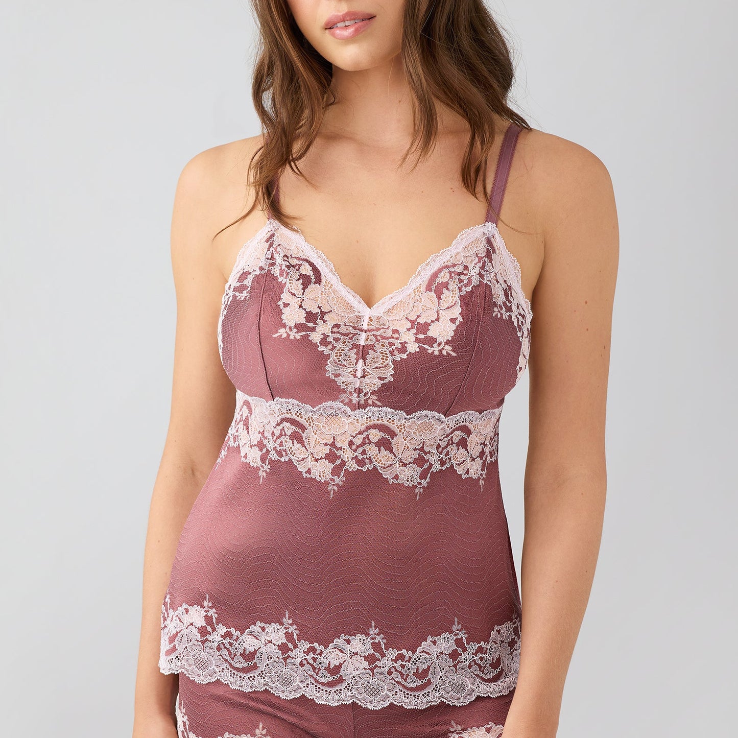Modern Affair Camisole - 812481 - Rose Brown Bras & Lingerie - Lingerie - Camisoles Wacoal