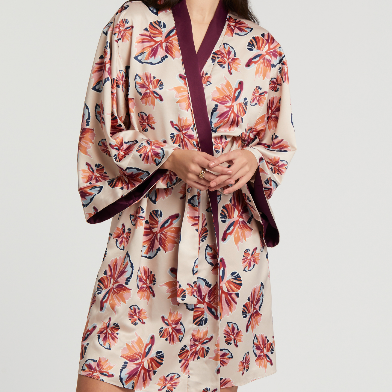 Sylvia Kimono - 825 - Beta Print Sleep & Lounge - Sleep - Robes & Kimonos Rya Collection MULTI XS/S 