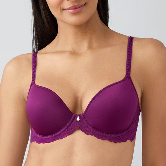 Vivid Attraction T Shirt Bra - 853384 - Dark Purple Bras & Lingerie - Bras - T-shirt Bras Wacoal