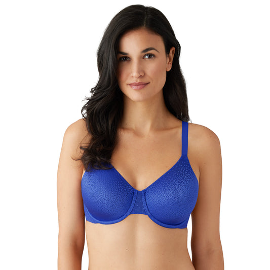 Back Appeal Full Coverage Underwire Bra - 855303 - Radiant Blue Bras & Lingerie - Bras - Underwire Bras Wacoal 34D BLUE 