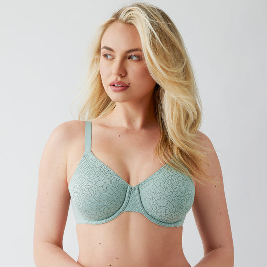 Inside Job Underwire Bra - 855345 - Iceberg Green Bras & Lingerie - Bras - Underwire Bras Wacoal
