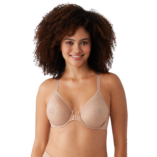Elevated Allure Front Close Underwire Bra - 855436 - Roebuck Bras & Lingerie - Bras - Wireless Bras Wacoal NEUTRAL 34C