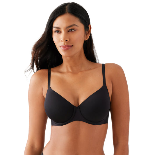 Sleek Standard Underwire Bra - 855451 - Black Bras & Lingerie - Bras - Wireless Bras Wacoal   