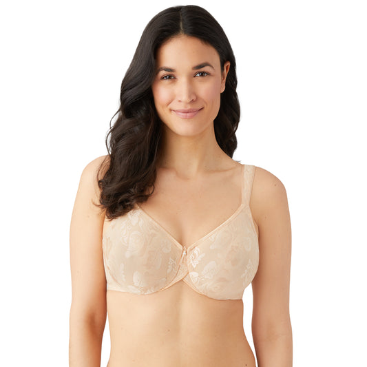 Awareness Full Coverage Underwire Bra - 85567 - Sand Bras & Lingerie - Bras - Underwire Bras Wacoal