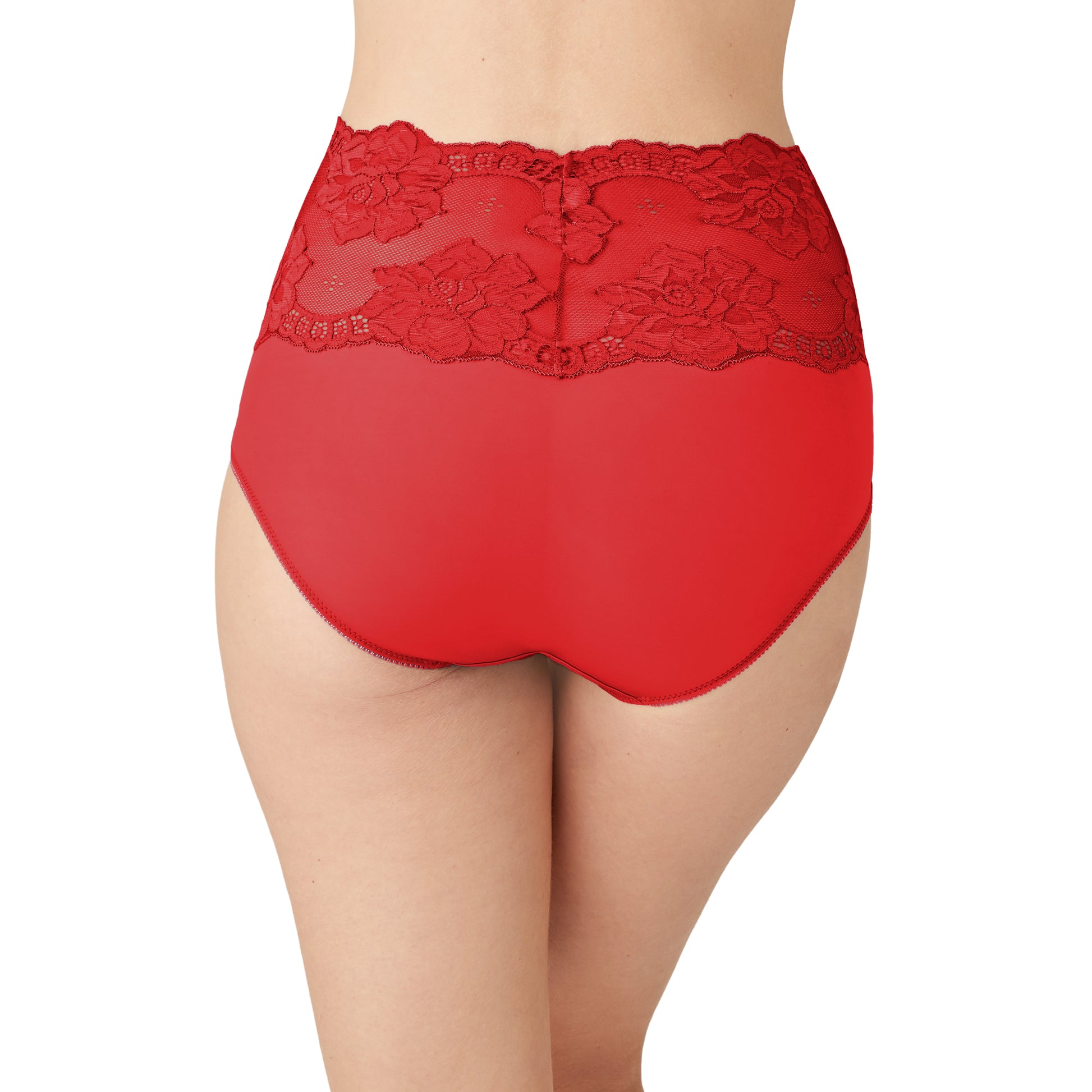 Light and Lacy Full Brief - 870363 - Barbados Cherry Bras & Lingerie - Underwear - Full Brief Wacoal   