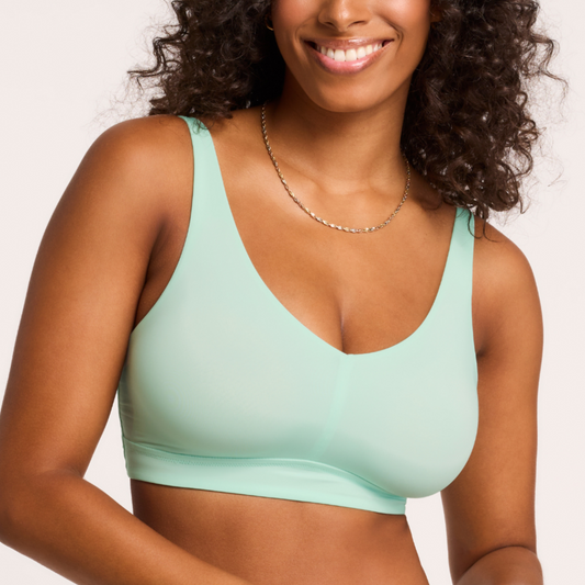 Mysa Smooth Cup Sized Bralette - 9335 - Seafoam Bras & Lingerie - Bras - Wireless Bras MONTELLE