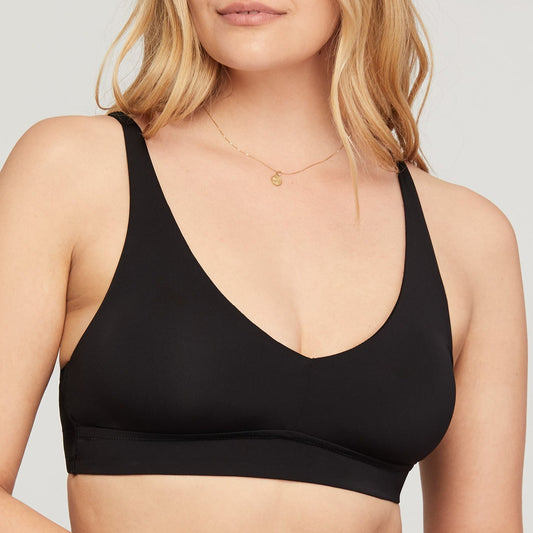 Mysa Smooth Cup Sized Bralette - 9335 Bras & Lingerie - Bras - Wireless Bras MONTELLE BLACK 32 D/E