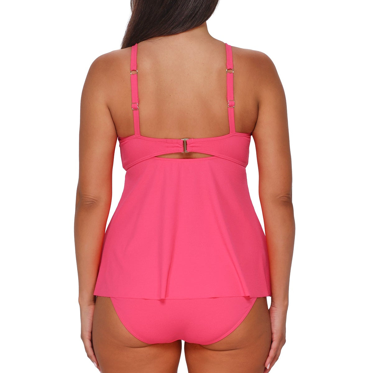 Tori Tankini Top - 955T - Posy Pink Crepe Swim - Tops - Tankinis Sunsets, Inc.