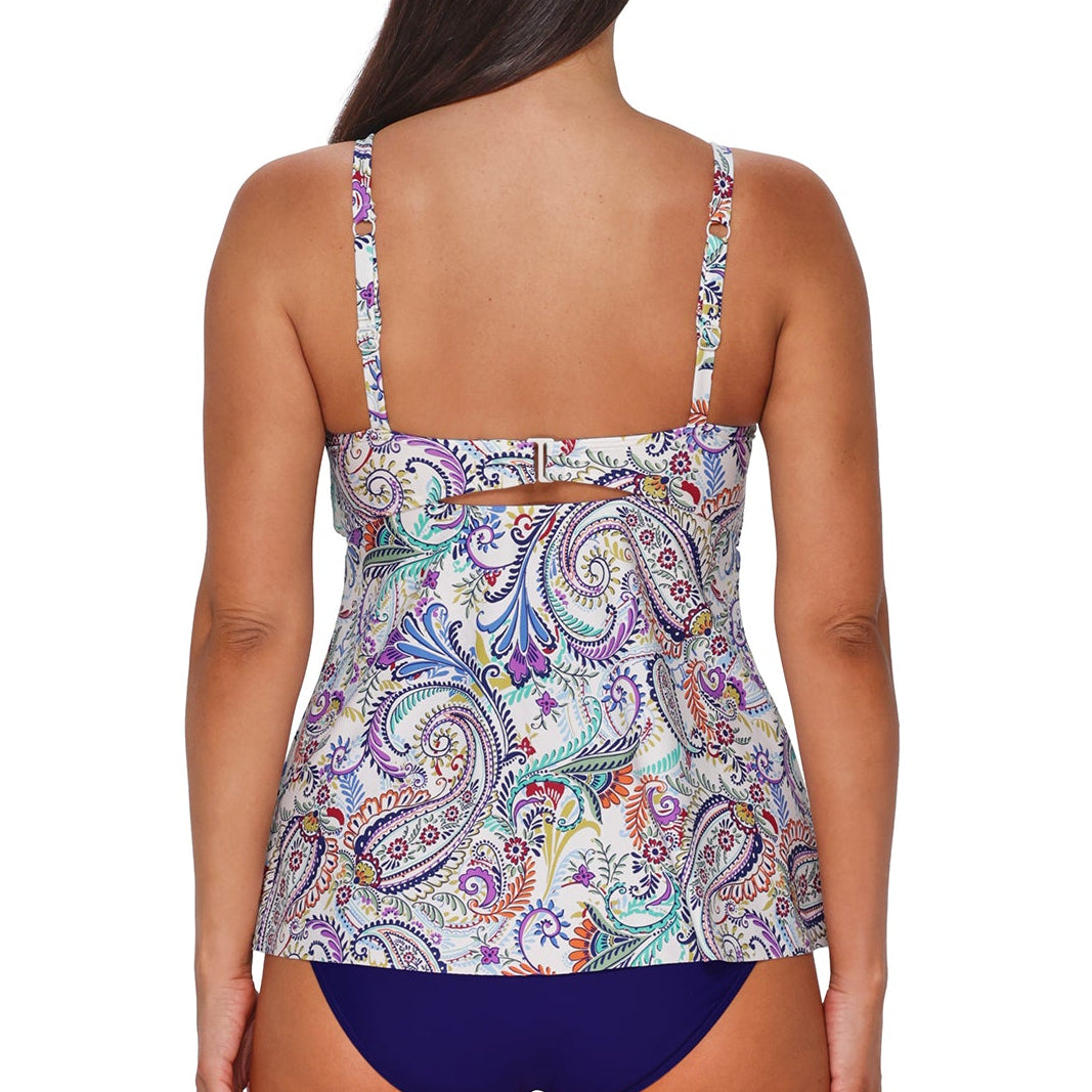 Tori Tankini - 955T - Tide Pool Twist Swim - Tops - Tankinis Sunsets, Inc.