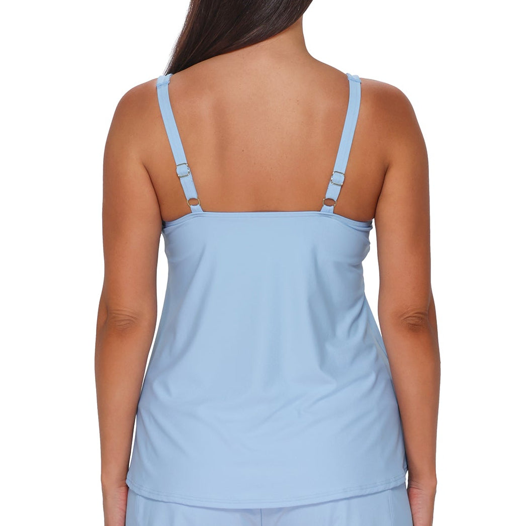 Jenna Tankini - 962T - Blue Whisper Swim - Tops - Tankinis Sunsets, Inc.