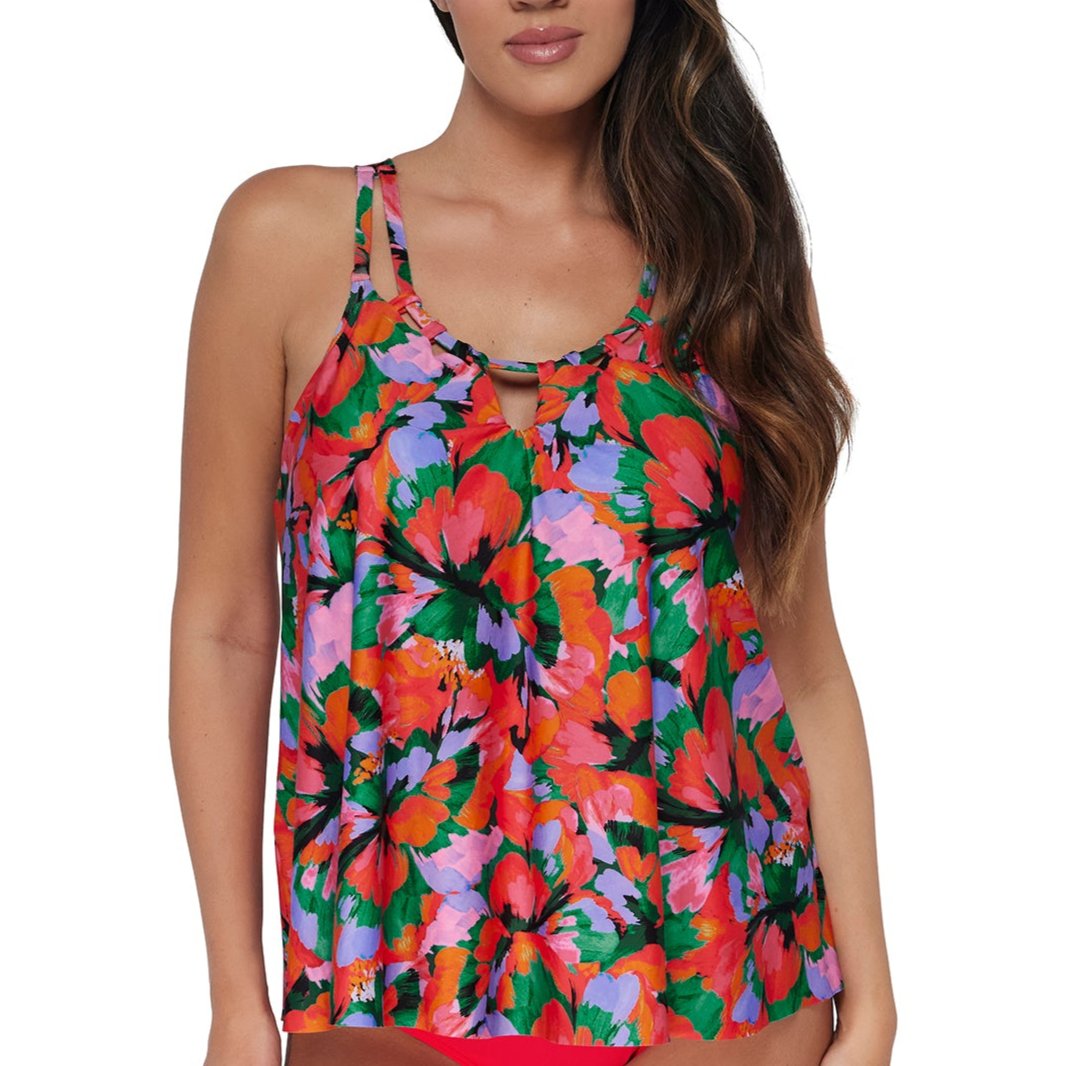 Sadie Tankini - 964T - Hummingbird Cove Swim - Tops - Tankinis Sunsets, Inc.