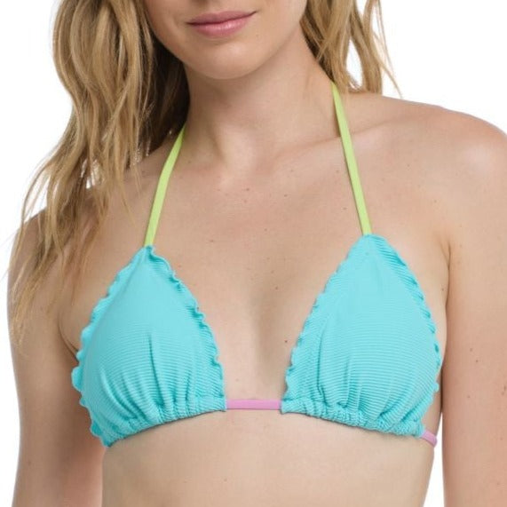 Spectrum Dita Ruffle Bikini - 3953700 - Cyan Swim - Tops - Bikinis BODYGLOVE BLUE XS 