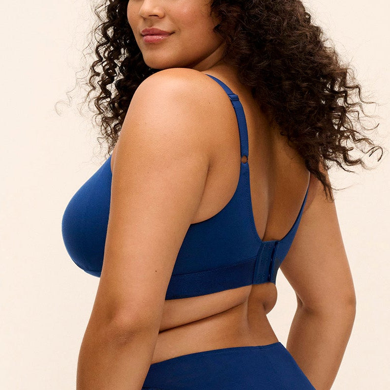 Downtime Non Wired Bralette - EL301417 - French Navy