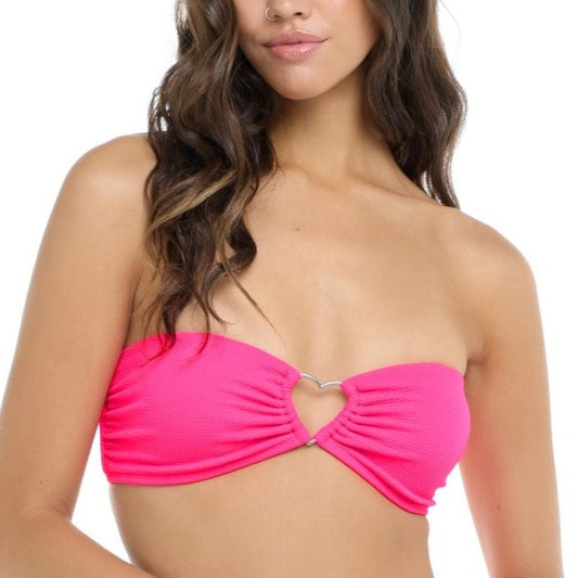 Sweet Love River Bandeau Bikini Top - 35-25207 Swim - Tops - Bikinis EIDON   
