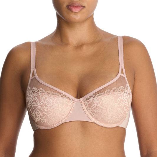 Graceful Full Fit Balconette Contour UW Bra - 732342 - Rose Dust/Ivory Bras & Lingerie - Bras - Underwire Bras NATORI