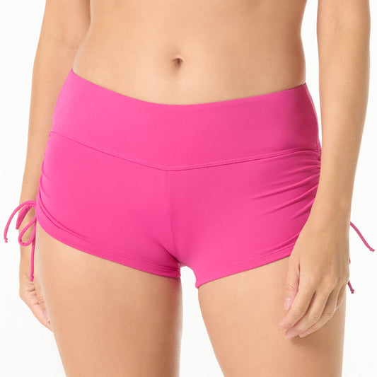 Blake Side Tie Swim Short - H58181 - Berry Swim - Bottoms - Short BEACH HOUSE