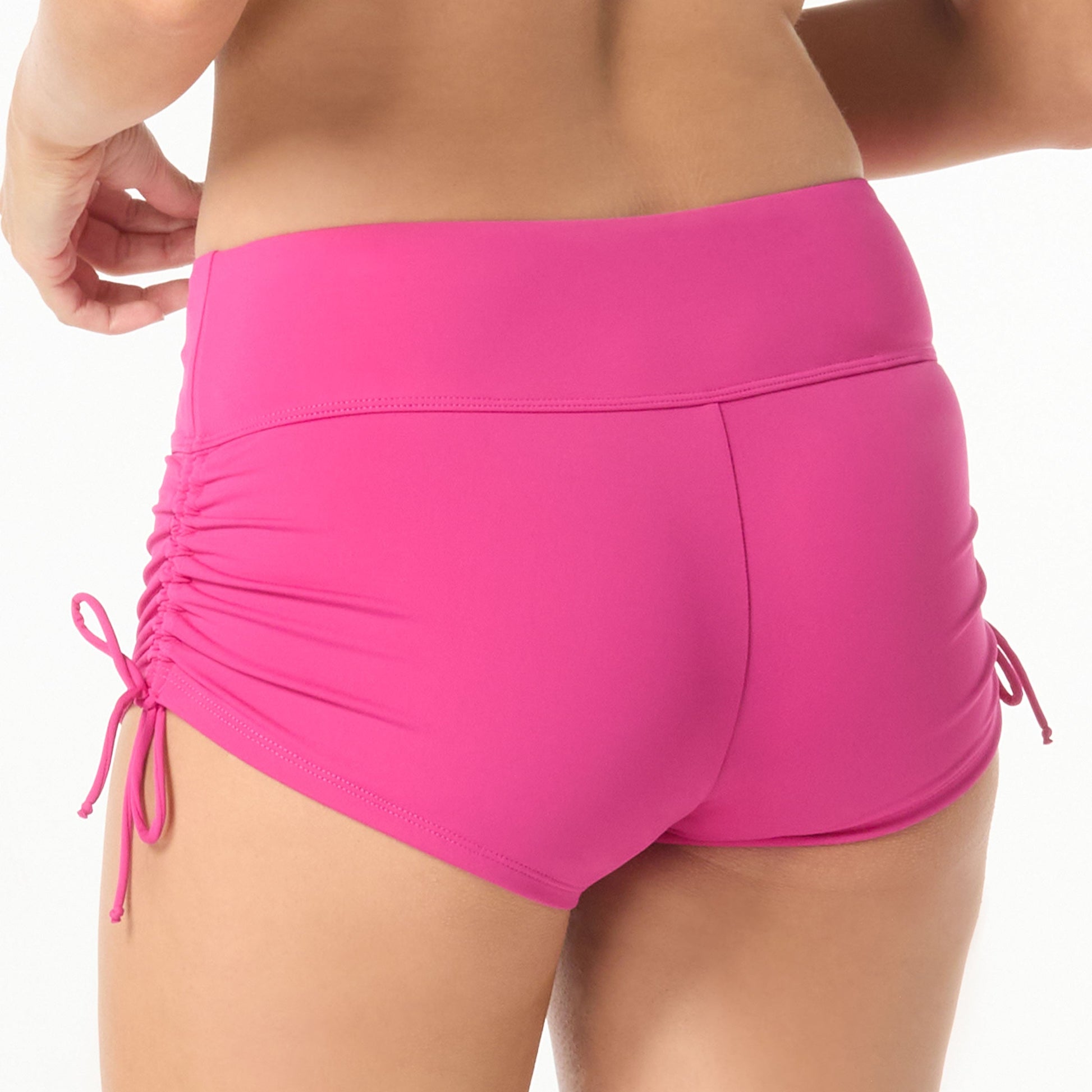 Blake Side Tie Swim Short - H58181 - Berry Swim - Bottoms - Short BEACH HOUSE