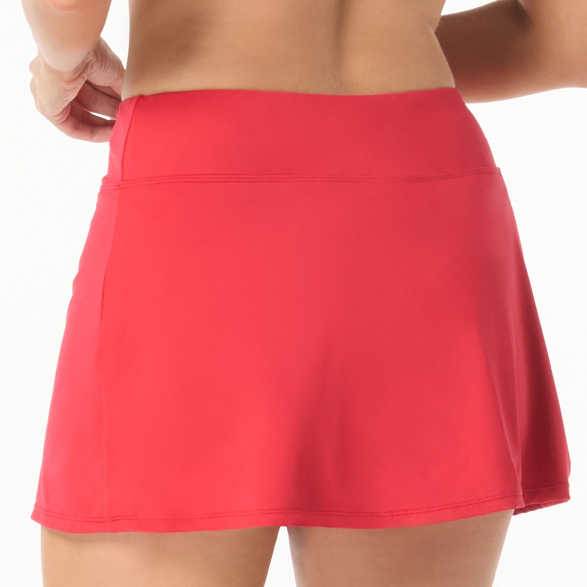Emma Swim Skort - H58371 - True Red Swim - Bottoms - Skirt BEACH HOUSE