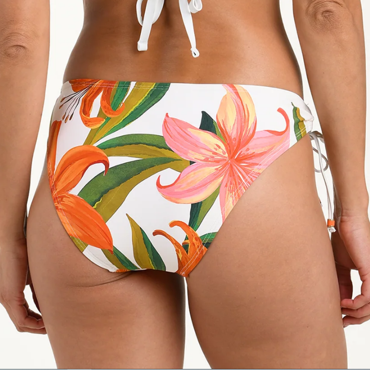 Jungle Blossoms Side Tie Hipster Bottom - LB6CJ94 Swim - Tops - Bikinis LA BLANCA