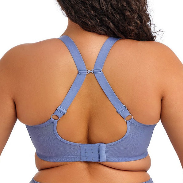 Matilda Underwire Plunge Bra - EL8900 - Lunar Blue Bras & Lingerie - Bras - Underwire Bras Elomi