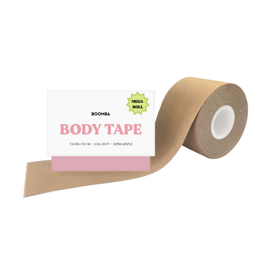 Reusable Body Tape Mega Unclassified Boomba Beige OS 