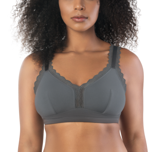 Womens Laura Ashley® 3pk. Brushed Wire-Free Bras LS2696-3PKH