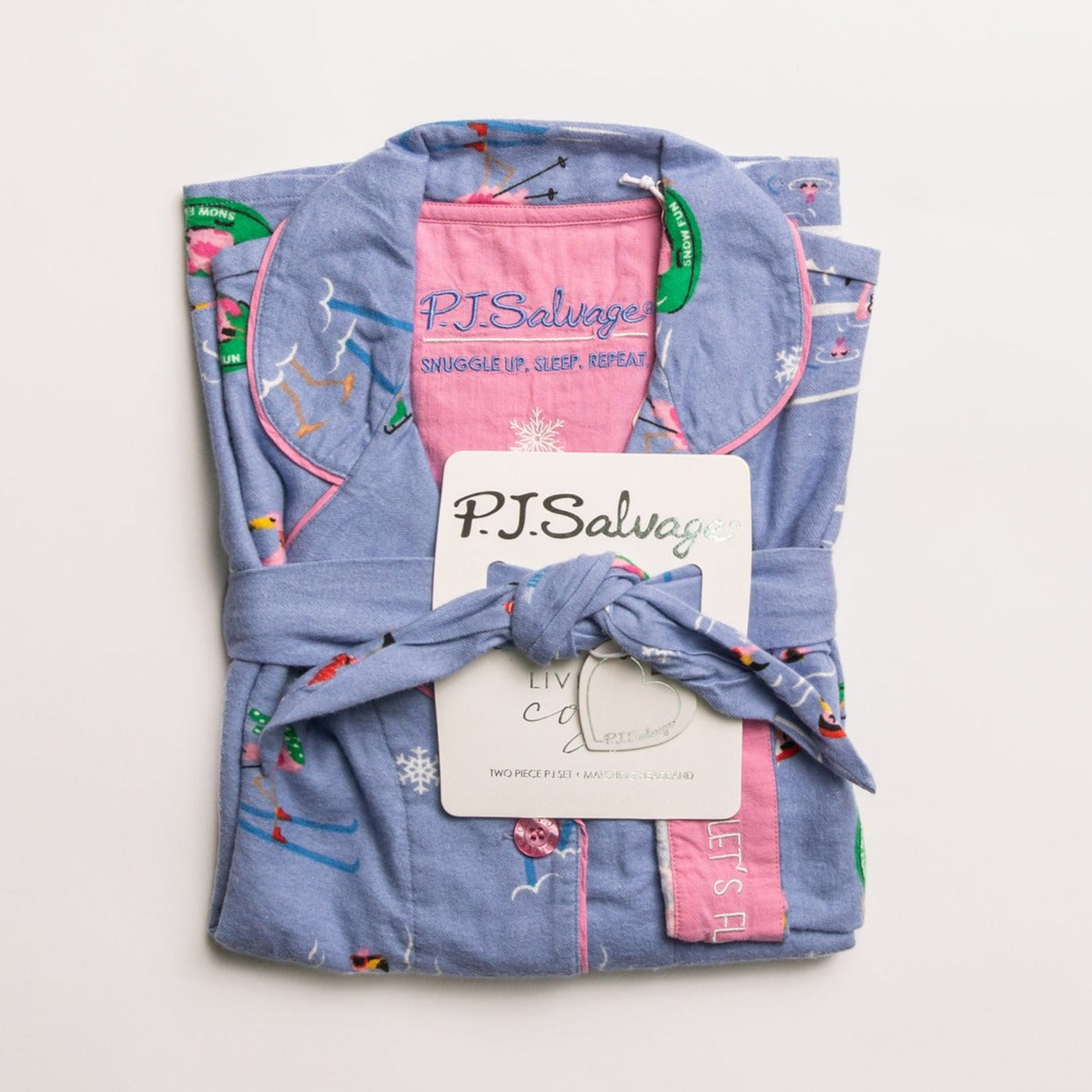 Flannel Pajama Sets - RKFLPJ Sleep & Lounge - Sleep - Pajamas P.J. Salvage BLUE S 