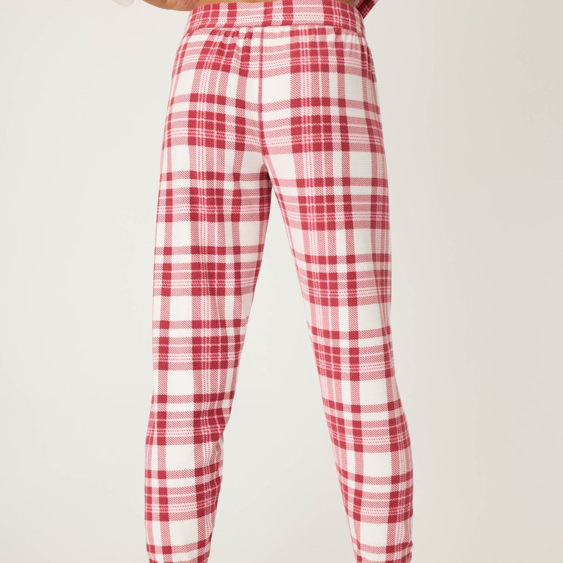 Full Of Holiday Spirit Plaid Velour PJ Pant - RQJHP2 Unclassified P.J. Salvage   