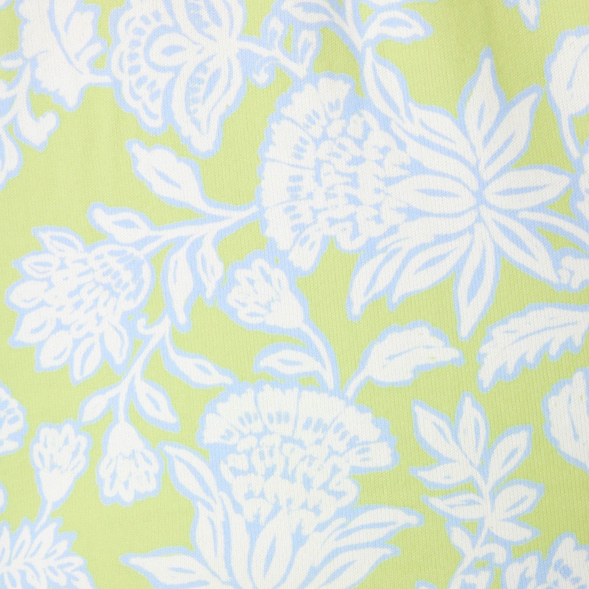 Beautiful Life Floral Print Open Leg Pant - RUBLP1 - Electric Lime Unclassified P.J. Salvage
