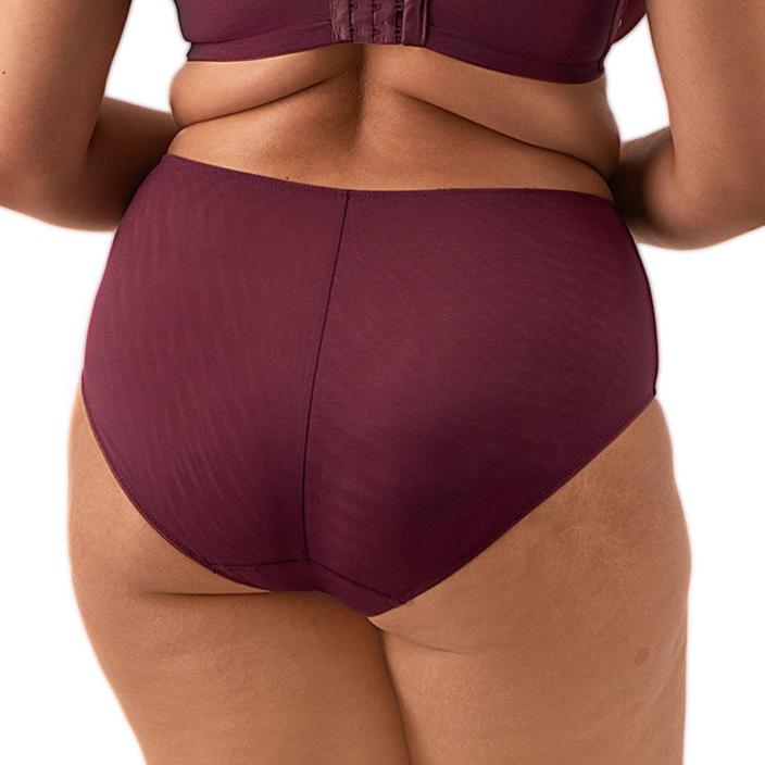 Sachi Cabernet Full Brief - EL4366 Bras & Lingerie - Underwear - Brief Elomi   